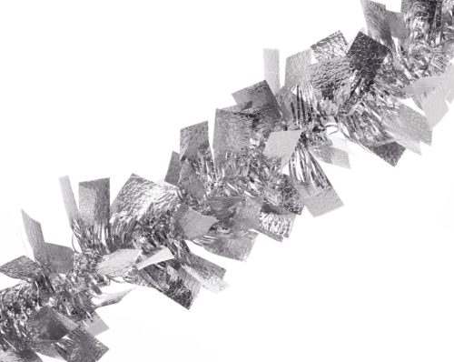 BOA BREITE BLATT SILBER12CM*2M