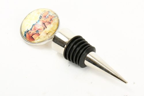 METALL FLASCHENVERSCHLUSS PFERDEZAUM