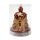 GLOCKE MIT SCHMETTERLING/BRAUN-GOLD 12CM