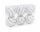 KD.KUGEL*6 WEISS/GESTREIFT    8