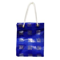 GESCHENKTASCHE BLAU-WEIßER KOK.13C