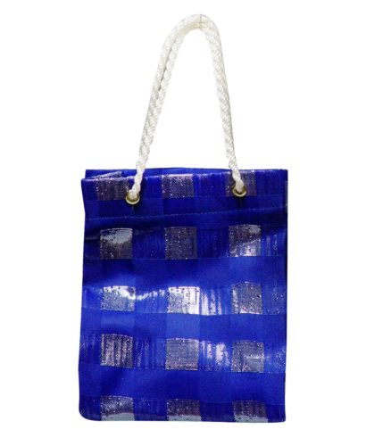 GESCHENKTASCHE BLAU-WEIßER KOK.13C