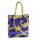 GESCHENKTASCHE BLAU-GOLD 13CM