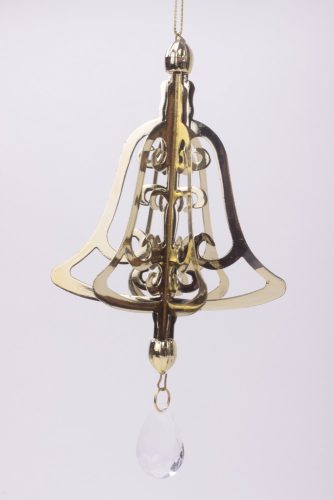 KD.METALLGLOCKE 3D GOLD13,5*9