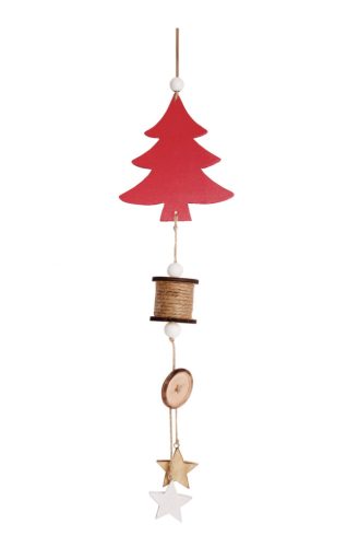 HOLZ HOLZ+SPULE/FLAGGE ROT 60