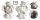 P.LED ENGEL+TAUBE LILA22