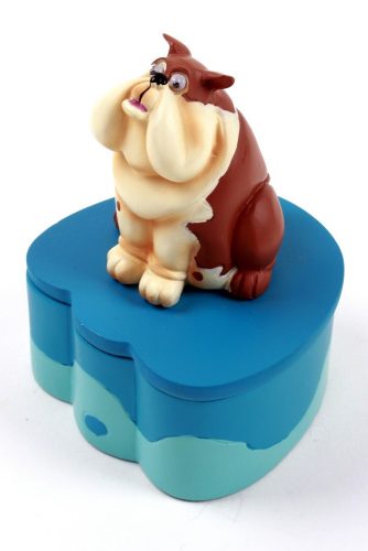 SCHMUCKTASCHE HUND 10CM