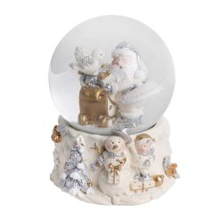 P.HAV.G.NIKOLAUS+SCHLITTEN WEIß 7*9
