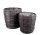 BINDEN WEIDENKORB*2 GRAU 18+22*24