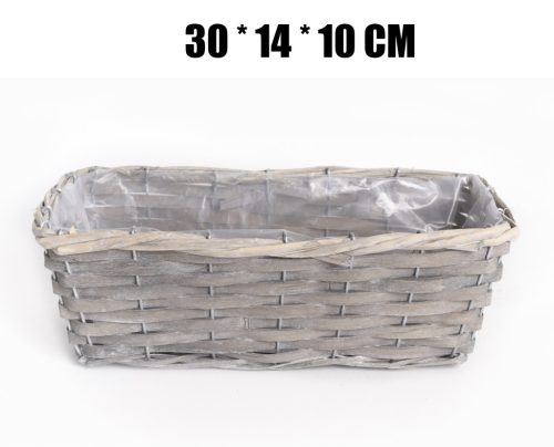 GEFLOCHTEN ZIEGEL GRAU 30*14*10