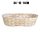 GEFLOCHTEN OVAL NATUR 34*15*9