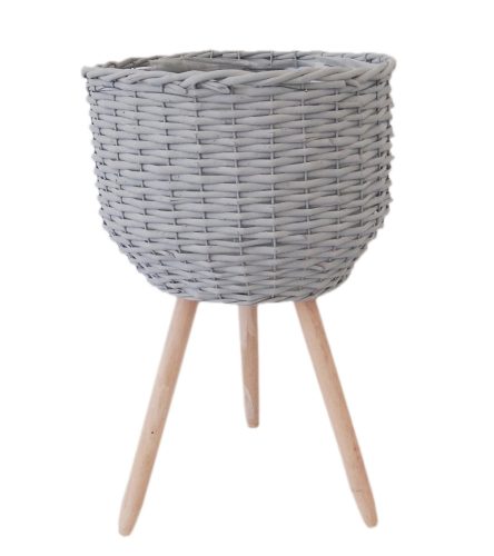 KREIS KÜBEL+3BEINE GRAU30*46