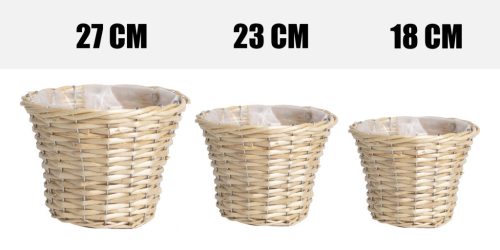 KREIS KORB*3GEFLOCHTEN NATUR 18,23,27