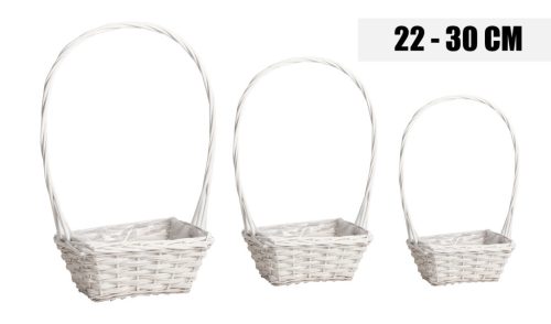 KREIS KORB+GRIFF*3ZIEGEL WEIß 22-30