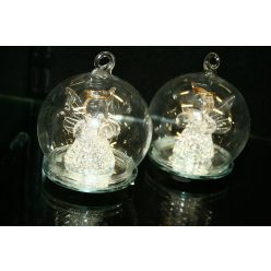 U.AK.LED.KUGEL/ENGEL 2S 7CM