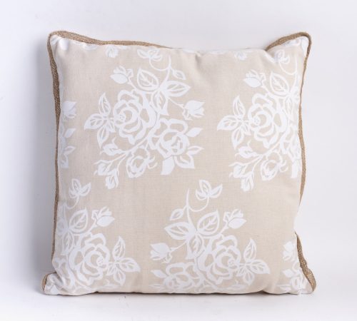 KISSENH.BLUMENM.CREME 40