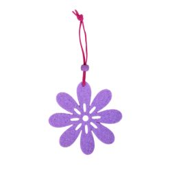 FILZ AM KREIS DEKO/BLUMEN-LILA 8