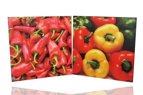 HOLZ BILD PAPRIKA 2S 40*40CM