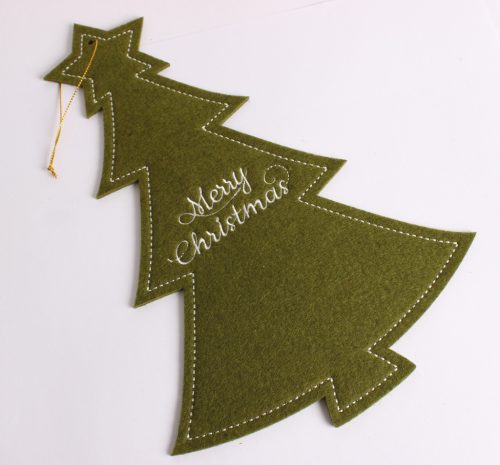 FILZ AM KREIS TANNENGRÜN MERRY 30