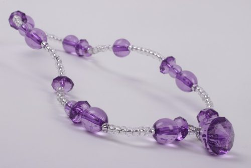 DEK.SEIDENBANDRING VIOLETT