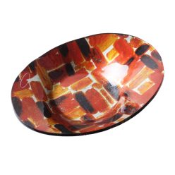 SCHÜSSEL OVALE ORANGE 24