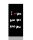 Ü.BILD TISCH I LOVE U WEISS8*18