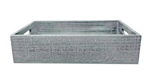 HOLZREGAL GRAU 39*23*9