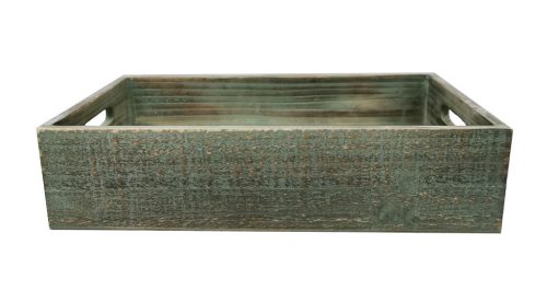HOLZREGAL GRÜN 39*23*9