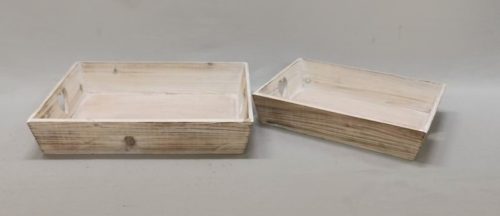 HOLZTABLETT*2 GEÄTZT 33/38*30*7,5