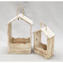 HOLZ KASTENHAUS*2GEÖLT18*24/21*34