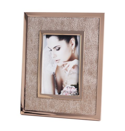 METALL+KUNSTST.+HOLZ BILDK. BRAUN/GOLD19*24