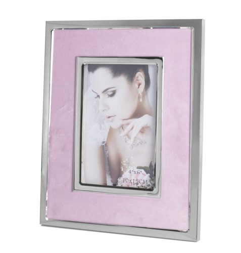 METALL+BILDKADER ROSA+SILBER19*24