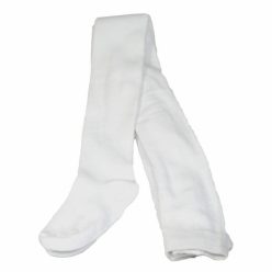   Baby einfarbige Strumpfhose - Baumwollstrumpfhose - 92-98 - weiß - Evidence