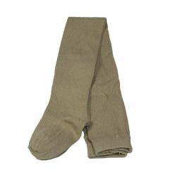   Baby einfarbige Strumpfhose - Baumwollstrumpfhose - 80-86 - khaki - Evidence