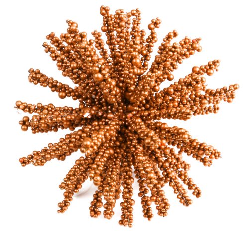 HUNG. SCHNEEFLOCKEN BEEREN M. GOLD 15