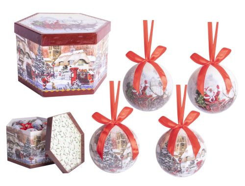 KUGEL*14 FROHE WEIHNACHTEN 2S75MM