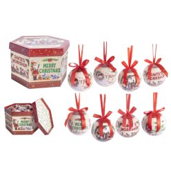 KUGEL*14 FROHE WEIHNACHTEN 4S 75MM