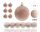 KD.KUGEL*6 FLOCKIG CREME 6CM