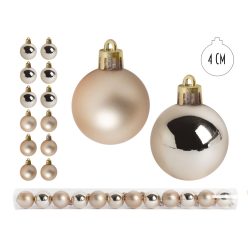 KD.KUGEL*12 CREME SILBER    4