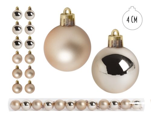 KD.KUGEL*12 CREME SILBER    4