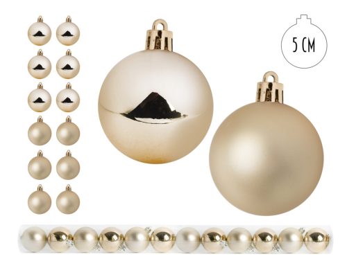 KD.KUGEL*12 CREME SILBER    5
