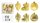 KD. GEMISCHTDEKO*18 GOLD S.6-8