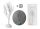 DEK.LED EICHE GL.SILBER21,5