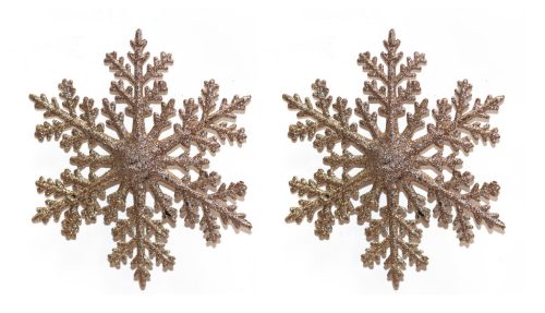 KD.AK.SCHNEEFLOCKE*2ROSEGOLD GL14