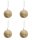 KD.AK.KUGEL*4GERIPPTES GOLD  5