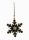 BAUM LAND.SCHNEEFLOCKE BRAUN/GOLD   12