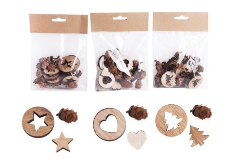 HOLZKIEFERNZAPFEN+DECKEL RUND NATUR 3S