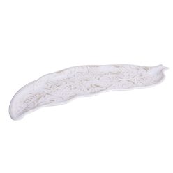 HOLZWAND BLUME WEIß 51*19*2