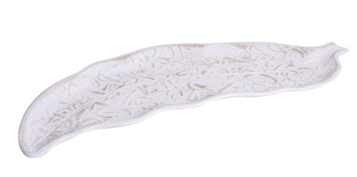 HOLZWAND BLUME WEIß 51*19*2