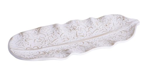 HOLZWAND BLUME WEIß 37*14*2